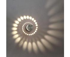 Luminaire mural à LED Versailles 3 watts, lampe murale en aluminium, lampe pour salle de bain,