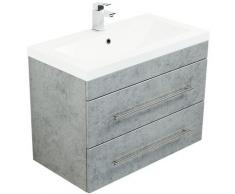 Meuble salle de bain Infinity 850 Aspect Béton