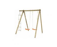 Portique bois 3 enfants 2,3 m Trigano TIRIDOU