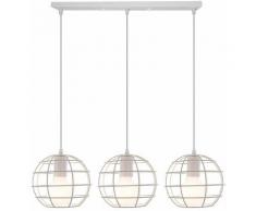 STOEX Retro Lampe Suspension Vintage, E27 Lustre Plafonniers Industrielle 3 Luminaire Cage forme