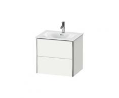 Duravit Ag - Duravit XSquare meuble-lavabo mural 61,0x 47,8 cm, 2 tiroirs, pour lavabo Viu 234463,
