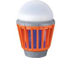 Happy globe Lampe Anti-moustiques LED avec Piège UV Intégré (Orange)