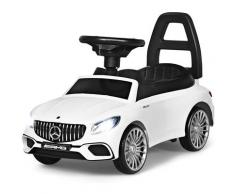 Goplus - Voiture à Pousser pour Enfants, Porteur à Tirer Trotteur pour Bébé, avec Klaxon, Musique,