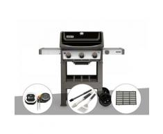 Barbecue gaz Weber Spirit II E-310 + plancha + Thermomètre iGrill 3 + Kit ustensiles 3 pièces