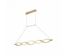 Lampe a Suspension Rod Applique - Or en Metal, 125 x 125 x 120 cm, 1 x LED, 75W, 7875LM, 4200K