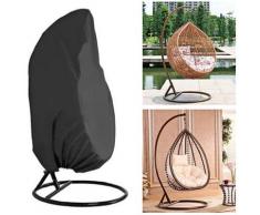 Happyshopping - Housse de chaise suspendue de patio Housse de chaise d'oeuf d'exterieur Housse de