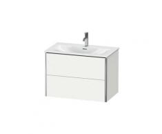 Duravit Ag - Duravit XSquare meuble-lavabo mural 81,0x 47,8 cm, 2 tiroirs, pour lavabo Viu 234483,