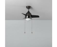 Ventilateur de Plafond LED Modern 7W Noir Blanc Chaud 3000K - 3500K - Blanc Chaud 3000K - 3500K