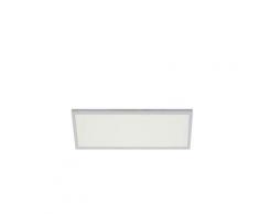 Plafonnier LED saillie rectangle blanc 24W (Eq. 192W) 3000K Dim. 300x600x40mm