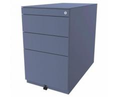 Bisley Caisson fixe Note™, avec 2 tiroirs universels, 1 tiroir pour dossiers suspendus, avec haut,