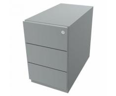 Bisley Caisson roulant Note™, avec 3 tiroirs universels, h x l x p 495 x 300 x 565 mm, avec barre