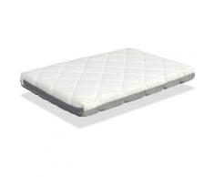 Matelas BEBE Berceau 90x40 Epaisseur 7 CM MINI BUNNY - Dehoussable, lavable, adaptable et respirant