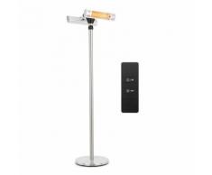 Blumfeldt Heat Guard Pro Chauffage rayonnant infrarouge 2x 1500W IP55 - argenté