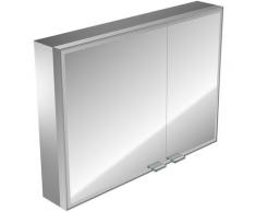 Emco asis prestige armoire de toilette lumineuse, modèle apparent, porte large à gauche, 787mm,