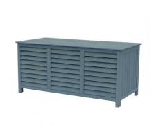 Coffre de jardin en bois "Macao" - 130 x 64 x 60 cm - Bleu ciel