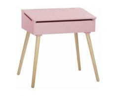 Atmosphera For Kids - Bureau Pupitre pour Enfant Simple 63cm Rose