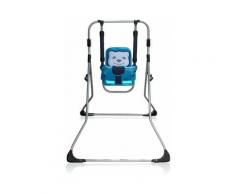 Balancelle berceau transat chaise haute 12m+ bébé enfant - Samba Plus 4en1 - Ours Bleu / Cadre