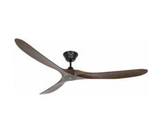 Ventilateur de Plafond Eco Genuino 180cm Noir Noyer foncé - CASAFAN -