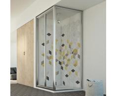Cabine douche 80x90 Ouv. 90 CM 198 Transparent mod. Urban Duo
