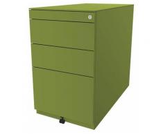 Bisley Caisson fixe Note™, avec 2 tiroirs universels, 1 tiroir pour dossiers suspendus, avec haut,