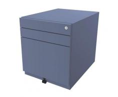 Bisley Caisson roulant Note™, avec 2 tiroirs universels, 1 tiroir pour dossiers suspendus, h x l x