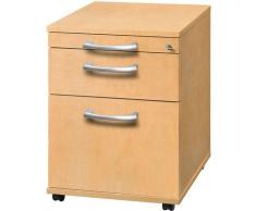 HAMMERBACHER ANNY Caisson roulant - 1 tirette-plumier, 1 tiroir, 1 tiroir pour dossiers suspendus,