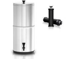 Systeme De Filtration D'Eau Par Gravite (Avec Cartouche), Seau De Filtration D'Eau, Preparation