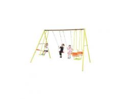 Portique métal 6 enfants 2,2 m Trigano MIRAPOU