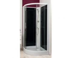 Cabine de douche NON HYDRO GENA GRISE 1/4 C 80 SS SILICONE