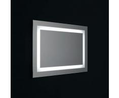 Miroir Pour Salle De Bain 90X60 Avec Led Réversible + Allumage Touch