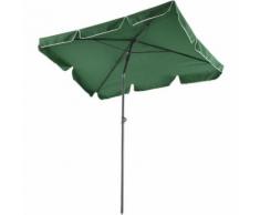Parasol 200 x 125 cm meuble jardin vert