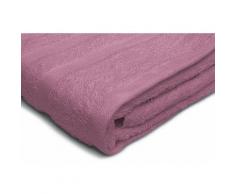 Serviette de toilette uni 50x100cm 100% coton - 500g/m² - Rose