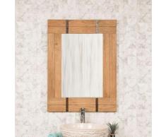 Wanda Collection - Miroir de salle de bain naturel Loft 60x80 naturel