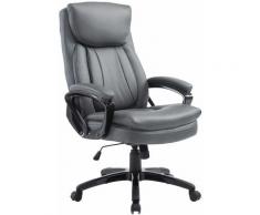 Fauteuil de bureau XL Platon gris