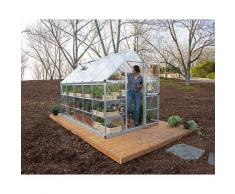 Serre de jardin HYBRID 6x10 argent - 5.7m²