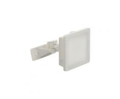 Projecteur extérieur blanc LED intégrée 10W .cons (800 lumens) | Xanlite