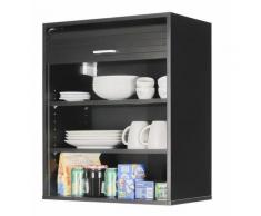 Beaux Meubles Pas Chers - Meuble de Cuisine Noir L 60 cm H 72 cm