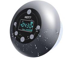 Enceinte Bluetooth, étanche Portable sans Fil Haut-Parleur Bluetooth Radio de Douche avec FM Radio,