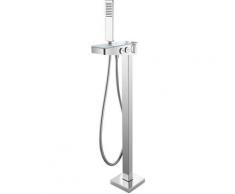 Bernstein - Mitigeur cascade de luxe sur pied NT6982 avec douchette et flexible de douche