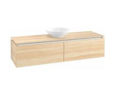 Villeroy Und Boch - Meuble sous-lavabo Villeroy & Boch Legato B147, 1600x380x500mm, centré lavabo,