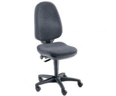 Topstar Chaise pivotante ergonomique - sans accoudoirs - habillage anthracite