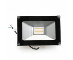 Anten 30W Projecteur LED Léger Spot LED Étanche IP65 Lampe Solide pour Extérieur et Intérieur Blanc