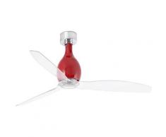 Élégant ventilateur de plafond rouge cm 45X128X128 FARO 32029