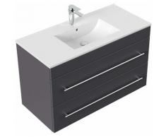 Meuble salle de bain Casa Infinity 1000 anthracite satiné