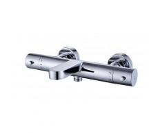 Mitigeur thermostatique bain/douche 4051 - barre de douche / flexible / douchette à main en option: