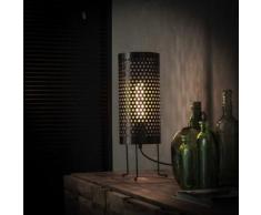 Lampe de table industrielle en métal Thomas