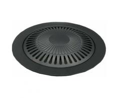 Plaque grill pour réchauds à gaz portable cuisson Grille anti adhesive Récupération graisses
