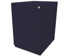 Bisley Caisson roulant Note™, avec 2 tiroirs pour DS, h x l 645 x 420 mm, bleu oxford | NWA52M7FF639
