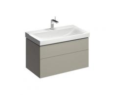 Geberit Xeno 2 Meuble sous-lavabo 807291 880x530x462mm, gris, laqué mat - 807291000