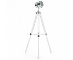 Lampadaire design blanc